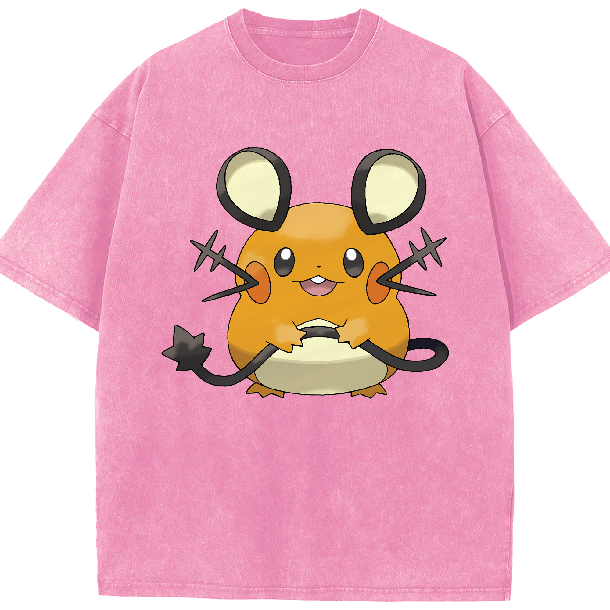 （画像用） ポケットモンスター Pokémon 綿100% ヴィンテージ風 半袖Tシャツ（フロントプリント）